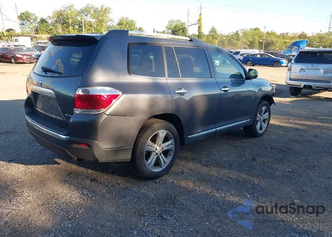 2013 Toyota Highlander Limited V6 из США, поврежденный, VIN 5TDDK3EH7DS194623